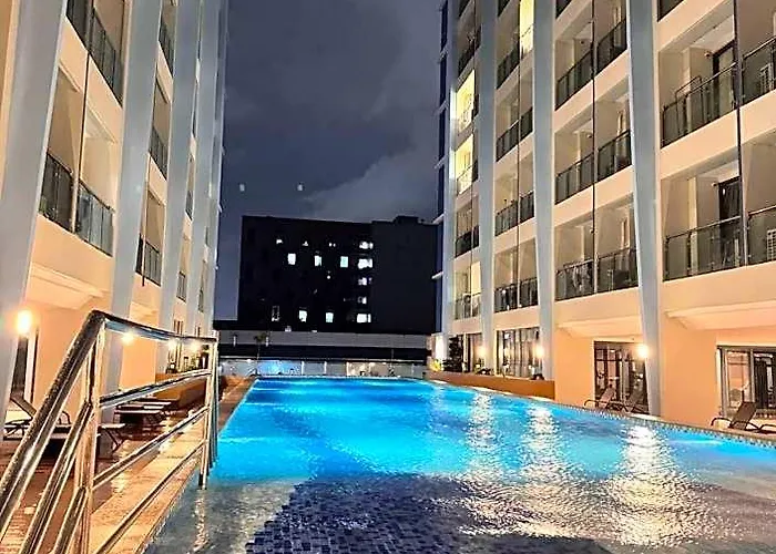 Hotel L Condotel Near Okada Casino Pitx Moa With Pool